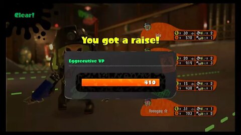 Splatoon 3 - Eggsecutive VP 400 on Sockeye Station Reached!