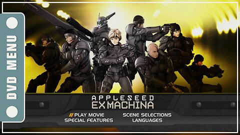 Appleseed Ex Machina - DVD Menu