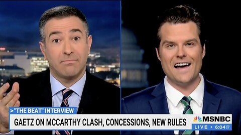 Gaetz on MSNBC: McCarthy's Concessions Are Great for America!