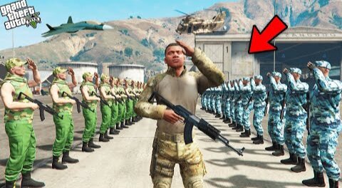 GTA 5 - Franklin Become The Biggest Military Soldier Of Los Santos GTA 5