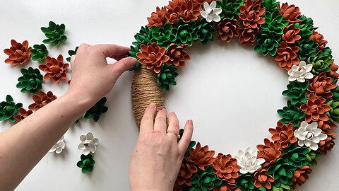 DIY 🌺 Super Idea from Cardboard and Pistachio Shells | Home Decor