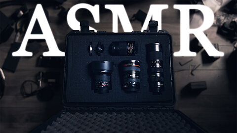 Packing My Lenses ASMR - Film Gear