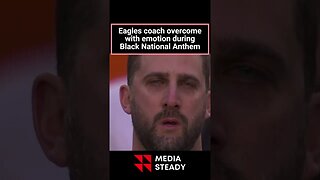 Eagles coach Nick Sirianni overcome with emotion during Black National Anthem