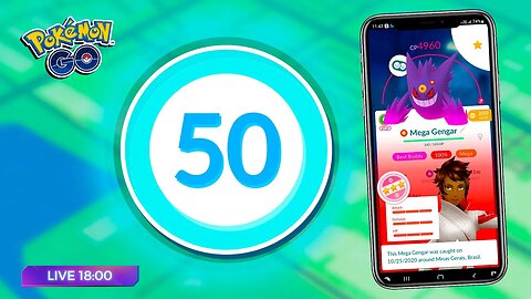 🚶 LIVE ATÉ CHEGAR NO LEVEL 50!!! É HOJEEEEE!!! FINALMENTE 50!!! Live na RUA! Pokémon GO