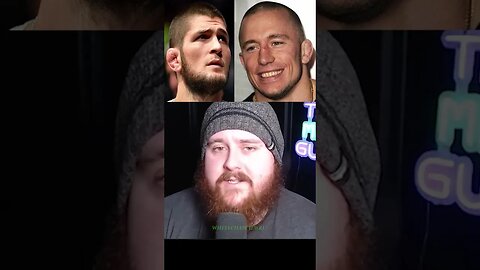 George St Pierre vs Khabib Nurmogomedov in a grappling match - MMA Guru Predicts