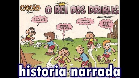 Cascão em-O rei dos dribles | Gibis do Rapha