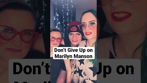 Don’t give up on #marilynmanson! #metoo #mentoo #rock #evanrachelwood #shorts #hope #motivation