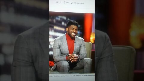 NFL Analyst Emmanuel Acho UPSETS Pro-Blacks & Sports Fans for Not Claiming Generational Trauma