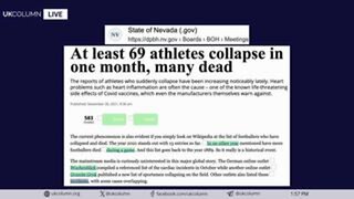 Still Lack of Concerns Over Young Athlete Deaths and Unexplained “Died Suddenlies”