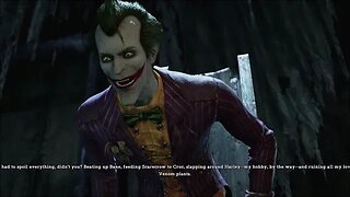 The JOKER on His Killing Joke Throne (Return to Arkham Asylum)