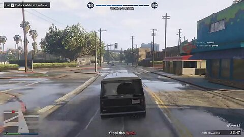 playing to normal GTA 5 online, trying not to die