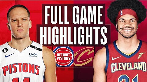 Detroit Pistons vs. Cleveland Cavaliers Full Game Highlights | Feb 8 | 2022-2023 NBA Season