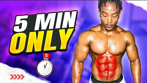 How to get a 6 pack in a week | Ab workout video.