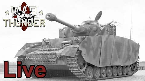 Historical Custom Battles - War Thunder - Live- Team G - WW II Tanks - Squad Play - Join Us