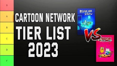 CARTOON NETWORK SHOW TIER LIST 2023 *SOME CRAZY OPINIONS*