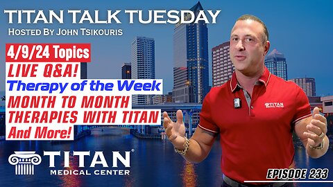 #TitanTalk with John Tsikouris! LIVE Q&A! - 4/9/24