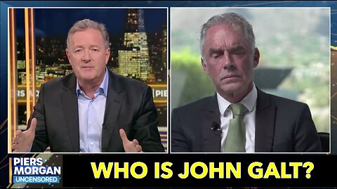 PIERS MORGAN W/ Jordan Peterson: 'I'd Vote 4 Trump.DON'T Trust Harris.'A MUST WATCH. JGANON, SGANON