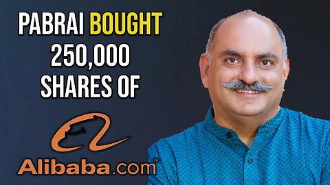 Why Mohnish Pabrai Bought Heavily Into Alibaba Stock