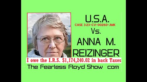 U.S.A. Vs. ANNA M. REIZINGER, $1 Million-plus Tax Lawsuit