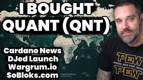 Why I Bought Quant QNT Cardano News