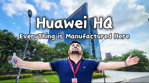 Everything manufactured here | Huawei HQ