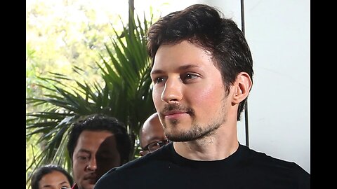 Footage of Telegram owner Pavel Durov leaving the courthouse after being freed