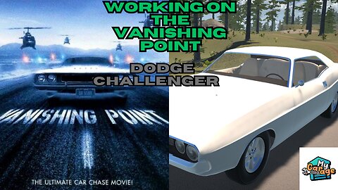 Restoring The Vanishing Point Challenger In My Garage Game - Part 1.