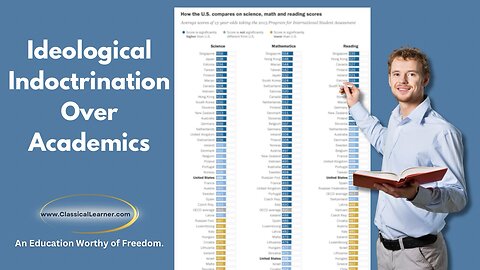 How has prioritizing ideological indoctrination over academics worked out for the US?