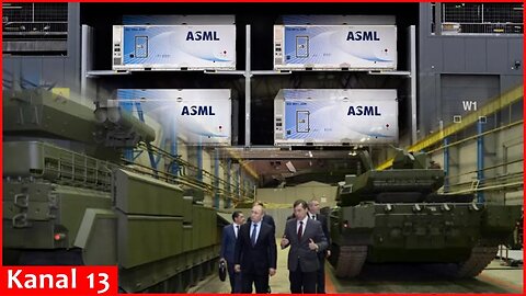 Russia uses old Dutch ASML machines to produce microchips for weapons against Ukraine