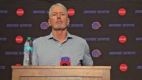 Pre Washington State Interview With Boise State Offensive Coordinator, Dirk Koetter 09/23/2024