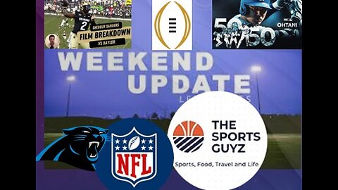 Sports Guyz - Weekend Update - Sept 23rd 2024