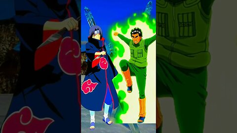 Guy VS Akatsuki - WHO IS STRONGEST??.#shorts