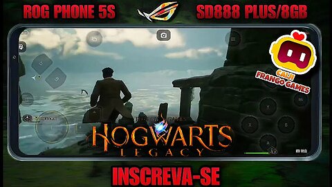 HOGWARTS LEGACY no Android joguei através do Caiji (FrangoGames) e que experiência incrível.