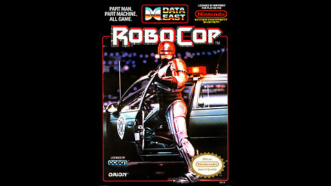 RoboCop - Full Playthrough - NES 1988