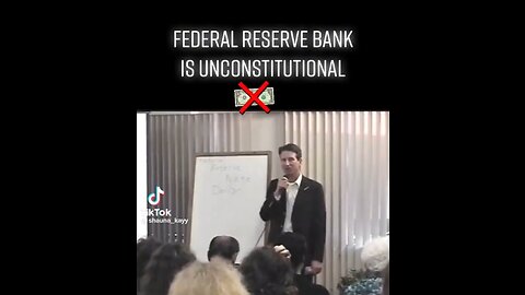 THE FEDERAL RESERVE BANK IS UNCONSTITUTIONAL