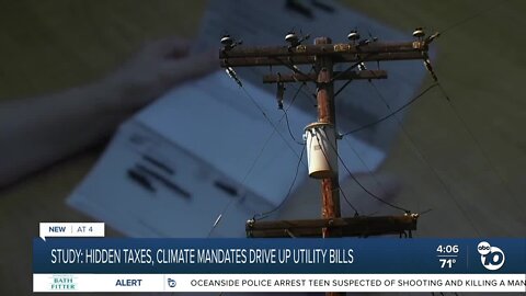 New study claims hidden state taxes, climate mandates driving up utility bills