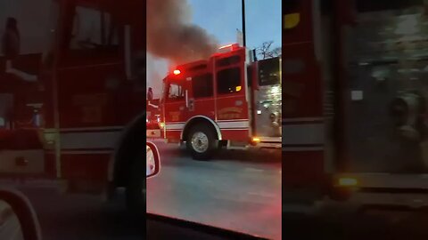 Bloomingdale, Illinois: Vehicle into the building with fire at a Chase Bank...