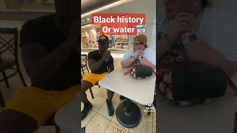 Woke white SJW explains why Black History Month is more important than water