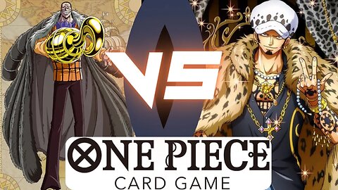 Crocodile [Blue/Purple] VS Trafalgar Law [Green/Red] | OPTCG BATTLE | One Piece Card Game Gameplay