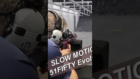 Slo-Mo-Muzzle-Flash. 51Fifty Evolve-15 Rifle w/Optimum Parts Co Scope Mount &Swampfox Optics