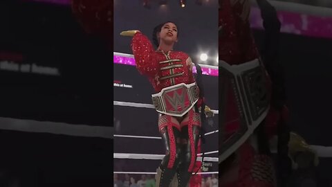 Bianca Belair | WWE 2K23 Entrance 💋 #short #shorts #wwe2k23