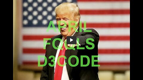 FCB D3CODE 🚨🚨APRIL FQQLS (TRUMP) D3CODE. THX #SGANON #JUANOSAVIN #NINORODRIGUEZ