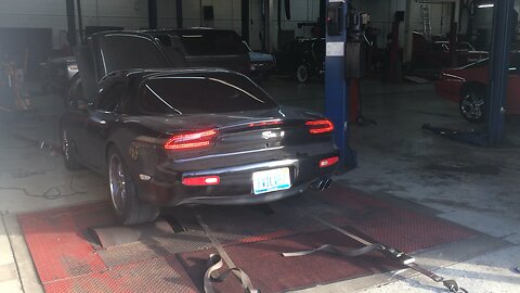 LS exhaust leak before Dyno pull