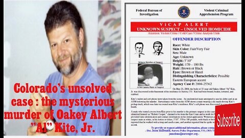 Colorado's unsolved case : the mysterious murder of Oakey Albert "Al" Kite, Jr.