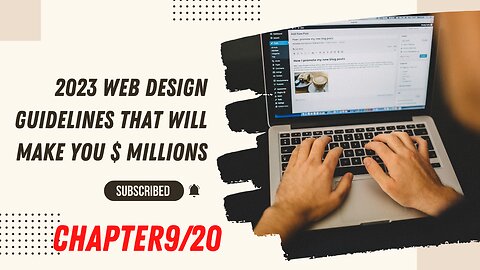 Web Design Tips & Tutorials: A Masterclass in Creating Professional Websites - CHAPTER 9/20