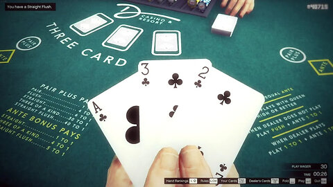 I get a Straight Flush in this video