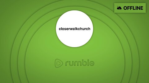 Sunday Service @ Closer Walk Church 6/1/2024