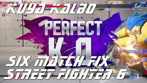 Kuya Kalbo Six Match Fix with Chun Li on Street Fighter 6 as Puyat 05-02-2024 Part 2