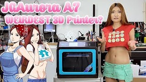 China's WEIRDEST 3D Printer? JGAurora A7 Unboxing & Review