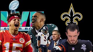 Sean Payton & Russell Wilson, Derek Carr Nearly LOCKED on Saints?! Super Bowl Picks!